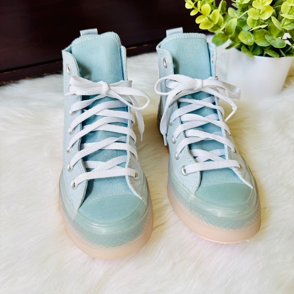 Converse Chuck Taylor All Star High Top Gradient Sole Sneakers Women 6.5 Men 4.5 - Picture 3 of 15